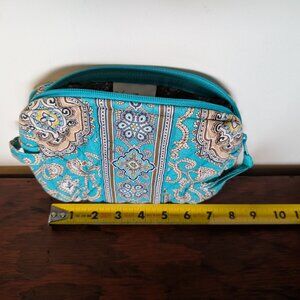 VERA BRADLEY Totally Turq 2010  - Cosmetic Pouch, Medium